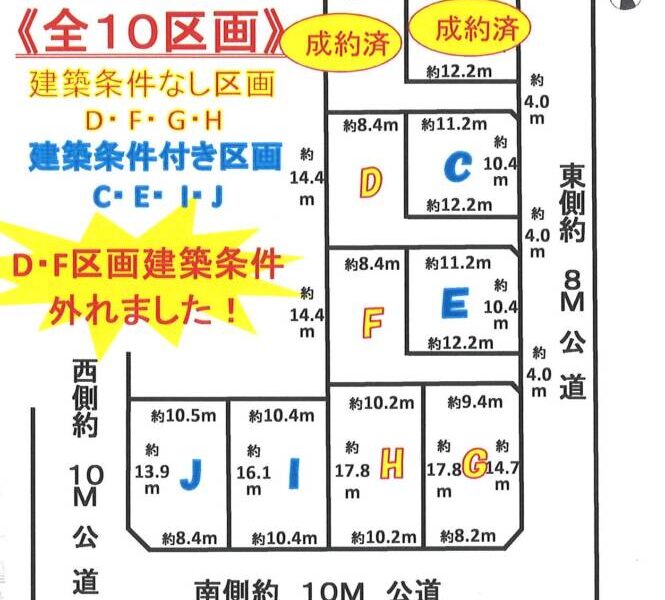H区画申込有！