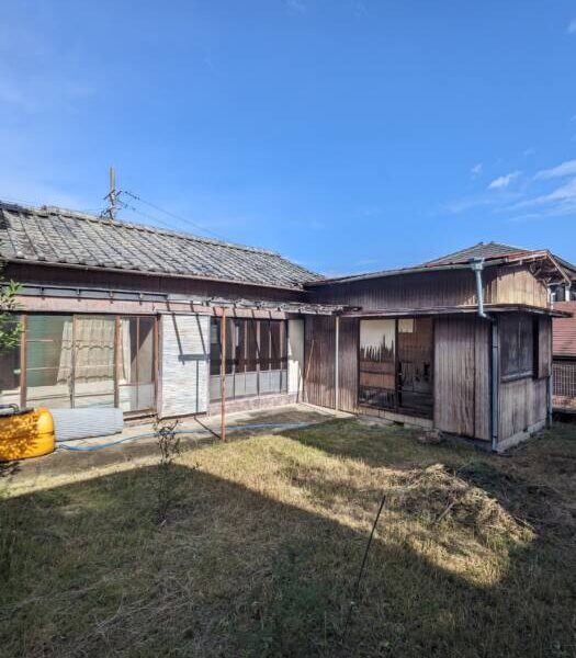 建物は解体予定